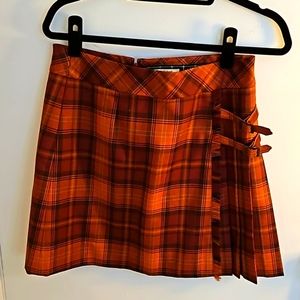Tyler Boe Plaid Mini Skirt 6
